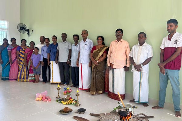 இன்று கல்லூரி வளாகத்தில் புதிதாக அமைக்கப்பட்ட மூன்று மாடி கட்டடத்தொகுதி திறப்புவிழா நடைபெற்றது.