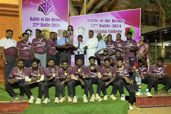 நண்பர்களின் போர் 2024  இல் மகாஜனா பழைய மாணவர் அணி 130 ஓட்டங்களால் அபாரமாக வெற்றி