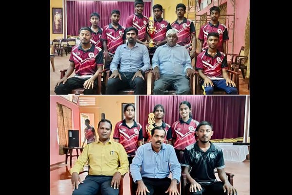 வலிகாமம் வலயமட்ட மேசைப்பந்தாட்ட போட்டியில் மகாஜனா சாம்பியன்