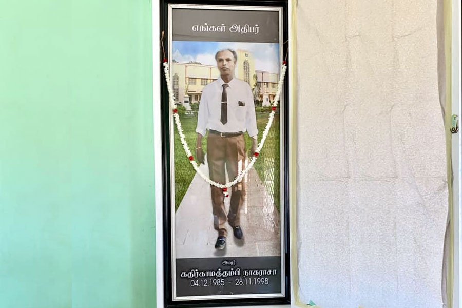 அமரர் க.நாகராசா அவர்களின் திருவுருவப்படம் திறந்துவைப்பு