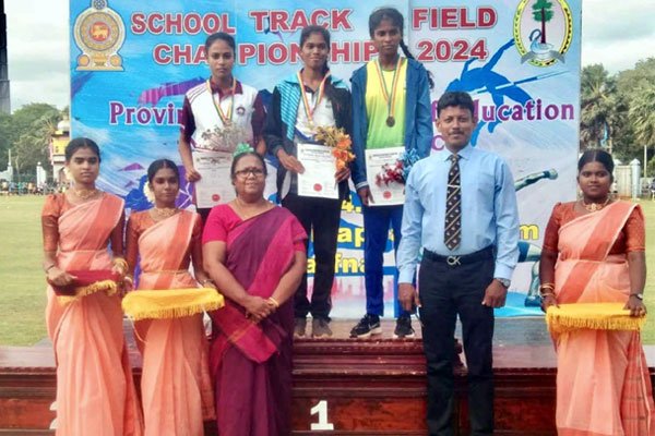 மாகாணமட்ட தடகளப் போட்டி 2024 மகாஜனாவிற்கு இரண்டாம்நாள் மூன்றுபதக்கங்கள்