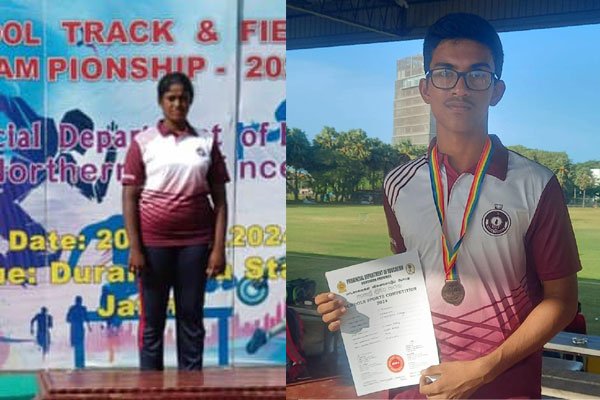 மாகாணமட்ட தடகளப் போட்டி 2024 மகாஜனாவிற்கு ஐந்தாம் நாளில் இரு பதக்கங்கள்