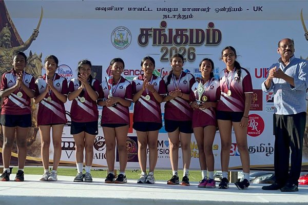 Mahajana Netball Under 15 Winners